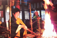 秘法護摩行を修す- 宗教法人 大本山 姫路成田不動尊 明勝寺 真言密教の